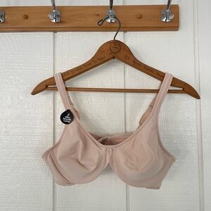 Bali lined underwire bra in nude